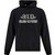 EMI Adult Fleece Grad Hoodie with Printed Logo - Black (EMI-007-BK)