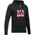 SAQ Under Armour Men’s Hustle Fleece Hoodie - Black (With STA Flame Logo) (SAQ-101-BK)