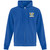 CLE Men’s Everyday Fleece Full Zip Hooded Sweatshirt - Royal (Student) (CLE-104-RO)