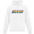 SLE Adult Everyday Fleece Pride Hoodie - White (SLE-035-WH)