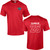 SRE Adult Grad Ultra Cotton T-shirt - Red (SRE-003-RE)