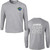 SRE Adult Grad Ultra Cotton Long Sleeve T-shirt - Sport Grey (SRE-004-SG)