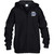 Gildan Heavy Blend Youth Full Zip Hooded Sweatshirt - Black (With B Logo) (BEL-312-BK)