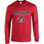 MCI Heavy Cotton Adult Long Sleeve T-Shirt- Red (MCI-002-RE)