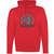 UPS ATC Adult Game Day Fleece Hooded Sweatshirt, (TECH) - Red (UPS-006-RE)