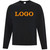 ATC Adult Everyday Fleece Crewneck Sweatshirt - Black (SWS-006-BK)