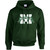 MHP Adult Heavy Blend 50/50 Hooded Sweatshirt - Forest Green (MHP-003-FO)