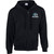 BCF Adult Heavy Blend 50/50 Full Zip Hooded Sweatshirt - Black (BCF-008-BK)