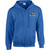BCF Adult Heavy Blend 50/50 Full Zip Hooded Sweatshirt - Royal Blue (BCF-008-RO)