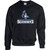 SIL Adult Heavy Blend 50/50 Fleece Crew - Black (SIL-003-BK)