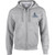 SIL Adult Heavy Blend 50/50 Full Zip Hooded Sweatshirt - Sport Grey (SIL-005-SG)