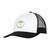 BCK Adult Brock Lightning Trucker Snap Back Cap - White/Black (BCK-053-WB.SN-C1318-WHBK)