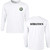 OLA Adult Ultra Cotton Long-Sleeve Athletics T-Shirt - White (Design 03) (OLA-007-WH)