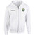 OLA Adult Heavy Blend 50/50 Full-Zip Hooded Athletics Sweatshirt - White (OLA-009-WH)