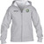 OLA Youth Heavy Blend 50/50 Full-Zip Hooded Athletics Sweatshirt - Sport Grey (OLA-309-SG)