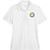 OLA Ladies' Origin Performance Pique Staff Polo - White (Design 02) (OLA-221-WH)