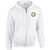 OLA Adult Heavy Blend 50/50 Full-Zip Hooded Student Sweatshirt - White (OLA-026-WH)