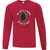 RSL Adult Everyday Cotton Long Sleeve Tee - Red (RSL-003-RE)