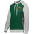 MPC Augusta Ladies Sportswear Three-Season Fleece Pullover Hoodie - Dark Green/Grey Heather (MPC-227-DG)