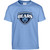 BCL Youth Cotton T-Shirt (Design 1) - Carolina Blue (BCL-302-CB)