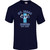 SIJ Adult Ultra Cotton T-Shirt - Navy (SIJ-001-NY)