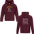 SJX Youth Everyday Fleece Grad Hoodie - Maroon (SJX-309-MA)