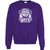 UCS Champion Adult Powerblend Fleece Crewneck Sweatshirt - Purple (UCS-006-PU)