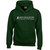 MDL Youth Heavy Blend Fleece Hooded Sweatshirt - Forest Green (MDL-306-FO)