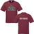 STT Youth Crewneck Ring Spun Combed Cotton T-Shirt (Student) - Maroon (STT-305-MA)