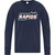 BER Youth Cotton Long Sleeve Tee - Navy (BER-302-NY)