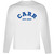 EMI Adult Everyday Fleece Crewneck Sweatshirt with Printed Logo - White (Design 3) (EMI-018-WH)