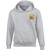 NOR Youth Heavy Blend 50/50 Hooded Sweatshirt with Design 2 - Sport Grey (Student) (NOR-303-SG)