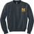 NOR Youth Heavy Blend 50/50 Fleece Crew with Design 2 - Dark Heather (Student) (NOR-305-DH)