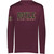 MDC Men’s Momentum Long Sleeve Tee - Maroon (MDC-107-MA)