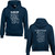 SJE Youth Heavy Blend Grad Hoodie - Navy (SJE-308-NY)