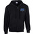 SIL Adult Heavy Blend Full Zip Hooded Sweatshirt (Design 2) - Black (SIL-013-BK)