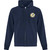 CWJ Fleece Full Zip Hooded Sweatshirt – Navy (CWJ-007-NY)