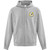 CWJ Fleece Full Zip Hooded Sweatshirt - Athletic Heather (CWJ-007-AH)