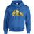 ANG Adult Heavy Blend Hooded Sweatshirt - Royal (ANG-006-RO)