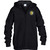 ANG Youth Heavy Blend Full Zip Hooded Sweatshirt - Black (ANG-304-BK)