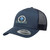 SBS Adult 5-Panel Retro Trucker Cap - Navy (SBS-051-NY.AS-6506-NAV-OS)