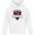 ARC Youth Fleece Hooded Sweatshirt - White (ARC-308-WH)