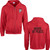 SPP Adult Heavy Blend Full-Zip Hooded Sweatshirt - Red (SPP-010-RE)
