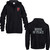 SPP Youth Heavy Blend Full-Zip Hooded Sweatshirt - Black (SPP-311-BK)