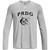 PRG Under Armour Men's Tech Team Long Sleeve - Mod Grey (PRG-112-MG)