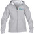 SFV Youth Heavy Blend Full-Zip Hooded Sweatshirt - Sport Grey (SFV-307-SG)