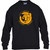 CNM Youth Heavy Blend Fleece Crew - Black (Design 1) (CNM-303-BK)