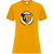 CNM Women’s Everyday Cotton Tee - Gold (Design 1) (CNM-205-GO)