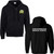 GNB Adult Full Zip Hoodie - Black (GNB-005-BK)