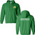GNB Adult Full Zip Hoodie - Irish Green (GNB-005-IG)